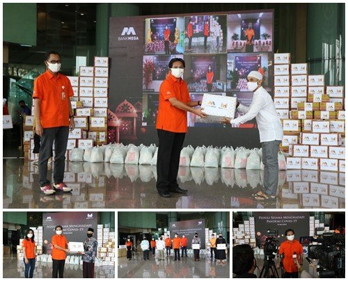 Bank Mega Bagikan 16 Ribu Paket Sembako Mega Peduli Peduli Terhadap Sesama Pada Saat Pandemi Covid 19 Berita